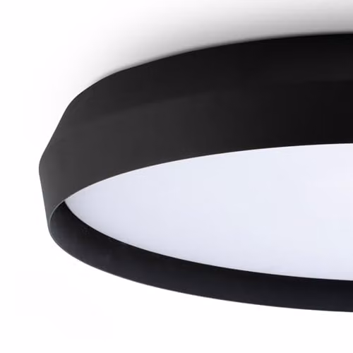 Netlighting Shoku 600 Black Wall and Ceiling LED Lamp, 40W, 2700K Warm White – 3