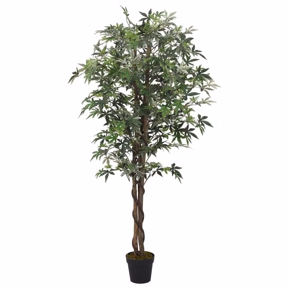 Berkfield Home Realistic Artificial Maple Tree, Green, Height: 180 cm – 2