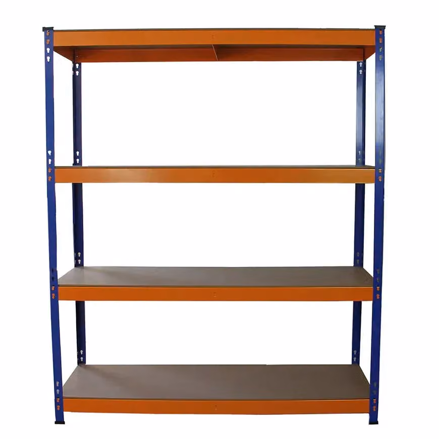 Set of 5 S-Rax Metal and MDF Racking Units in Blue, H 180 x W 150 x D 50 cm – 2