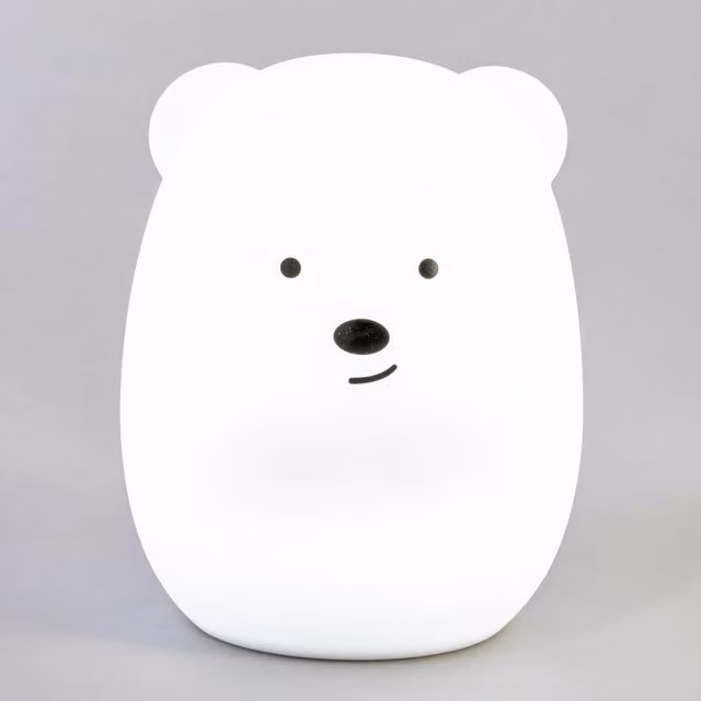 Litecraft Glow Bear Night Table Lamp, White