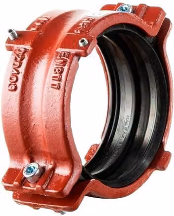 Hargreaves Halifax Red Cast Iron Soil Coupling Ductile Iron 150mm