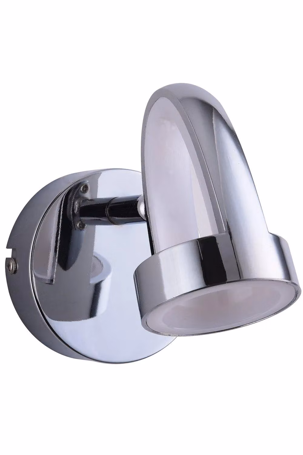Harper Living LED Wall Spotlight in Polished Chrome Silver – 2