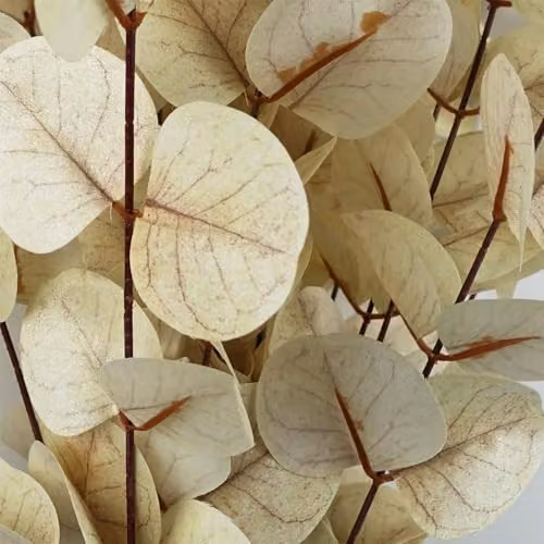 White Leaf Design Artificial Floral Tabletop Arrangement – 2