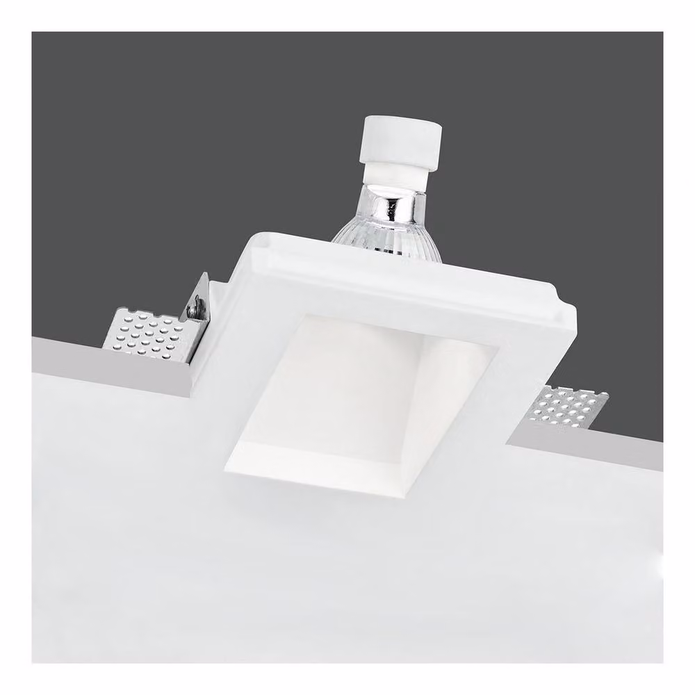 Netlighting GHOST Square Recessed Downlight White W/D/H: 12 x 12 x 5.5 cm – 2