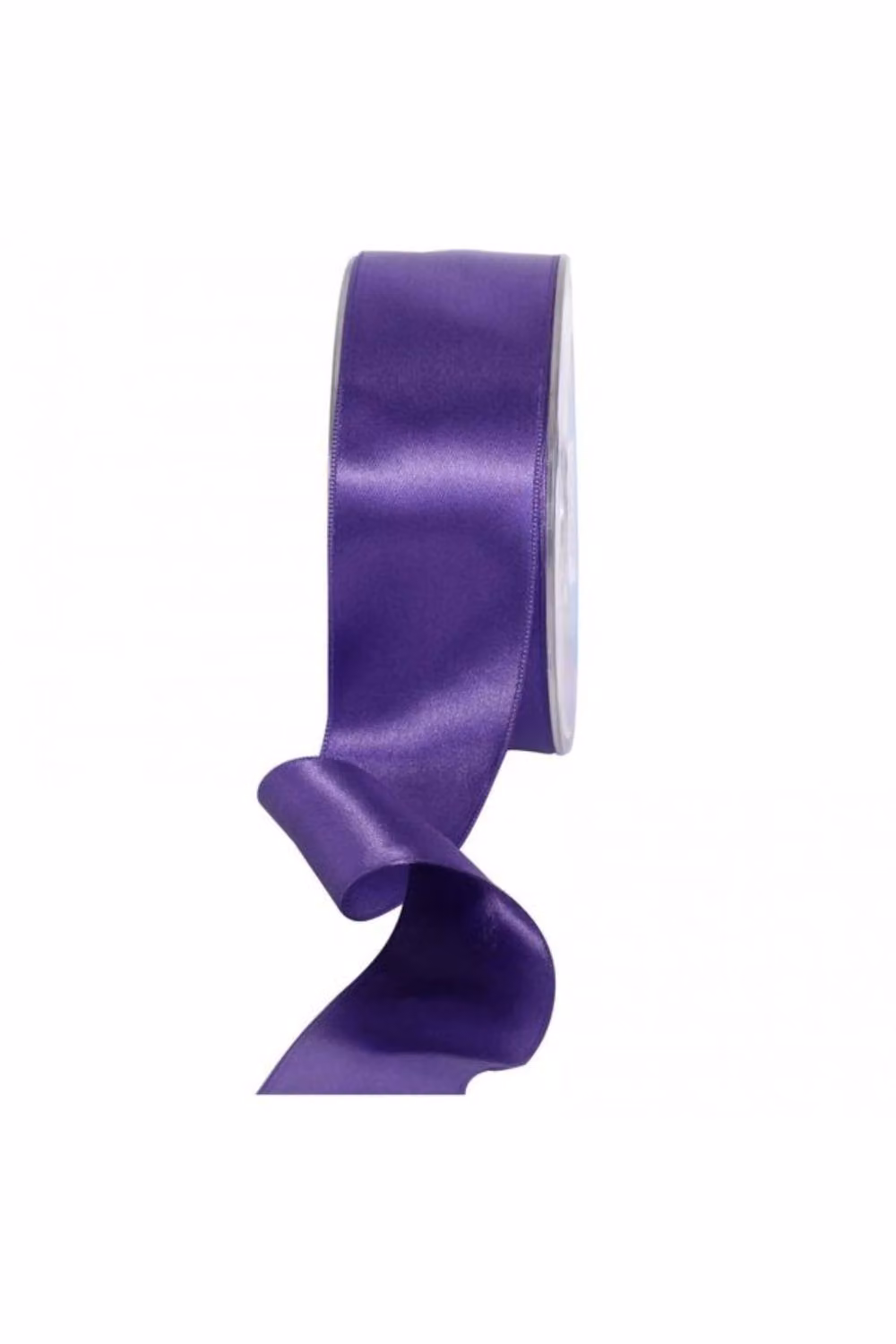 KDMD Dark Purple Satin Ribbon, Width: 3.8 cm – 2