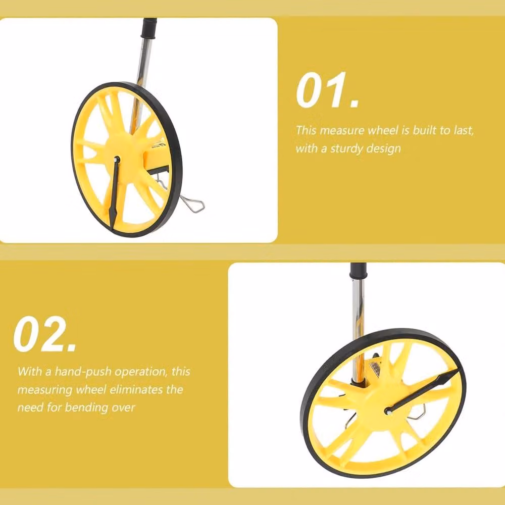 Ventryn 10km Measuring Distance Wheel in Yellow – 3