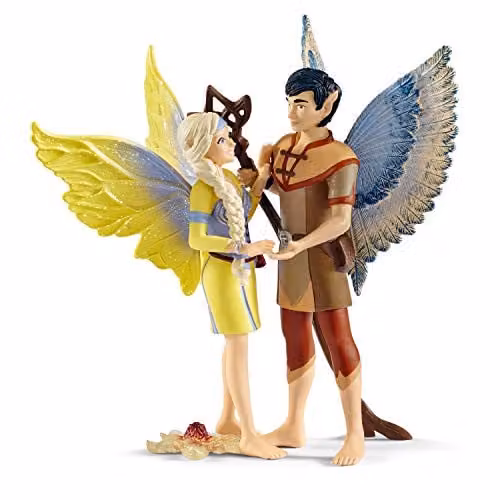 Schleich Bayala Movie Sera and Jaro Multicolour Toy Figurine Set (2 Pieces)