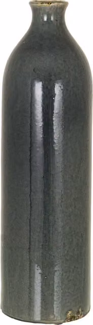 Glowrex Gisela Grey Glazed Ceramic Tabletop Vase
