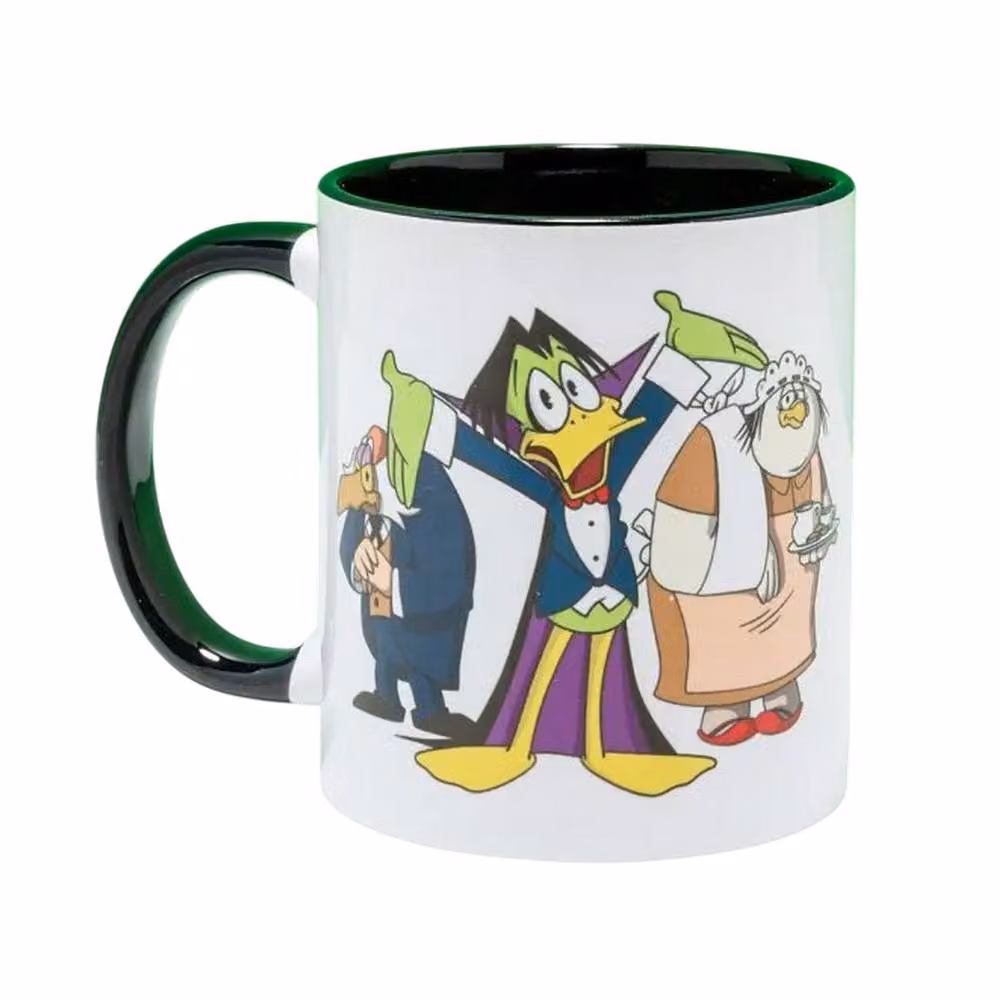 Count Duckula Porcelain Mug in White – 2