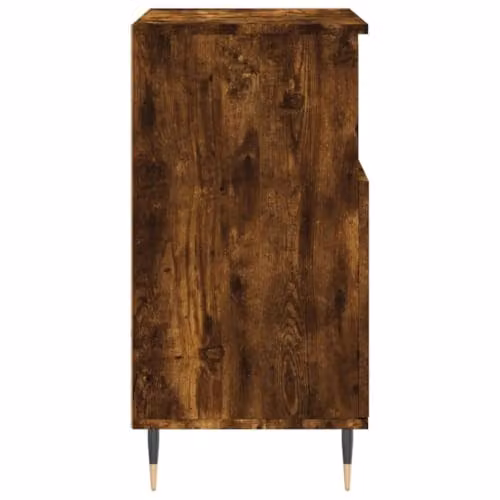 vidaXL Industrial Sideboard in Brown Oak and Metal, W/D/H: 60 x 35 x 70 cm – 5