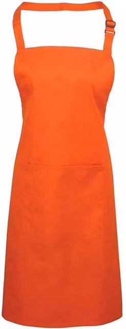 Premier Colours Pocket Full Apron in Orange