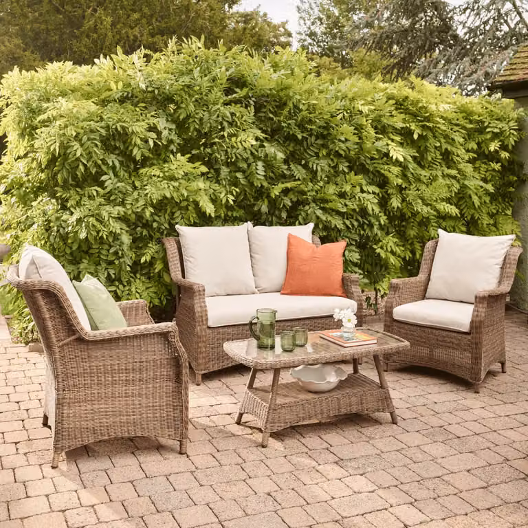 Atkin & Thyme Andrea Lounge Set in Brown