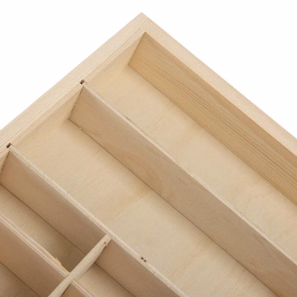 FLAVORA 62 Grid Wooden Diecast Car Model Display Shelf in Natural Brown, W: 58.5 cm, D: 64.5 cm, H: 5 cm – 2