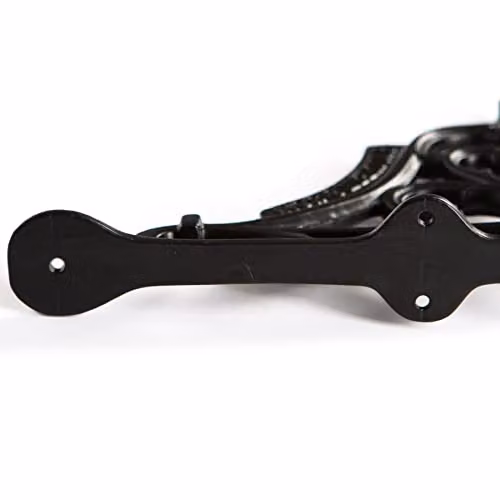 Hammer and Tongs Ornate Matt Black Iron Shelf Bracket, Pack of 2, Depth: 150 mm – 3