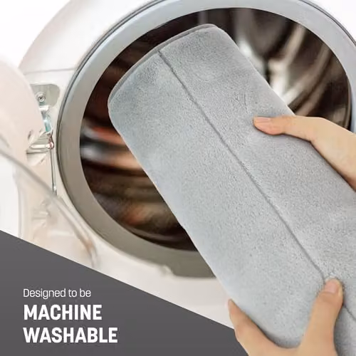 Keplin Memory Foam Bath Mat, Grey, W: 50 cm, D: 60 cm – 5