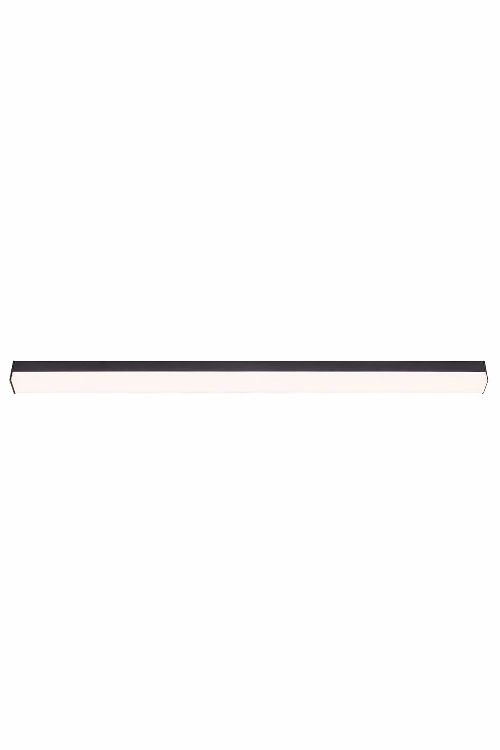 Living and Home Rectangular Strip LED Exterior Wall Sconce in Black Metal – 2