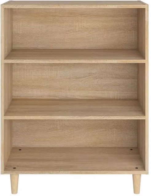 Berkfield Home Sonoma Oak Sideboard in Beige, W/D/H: 69.5 x 32.5 x 90 cm – 1