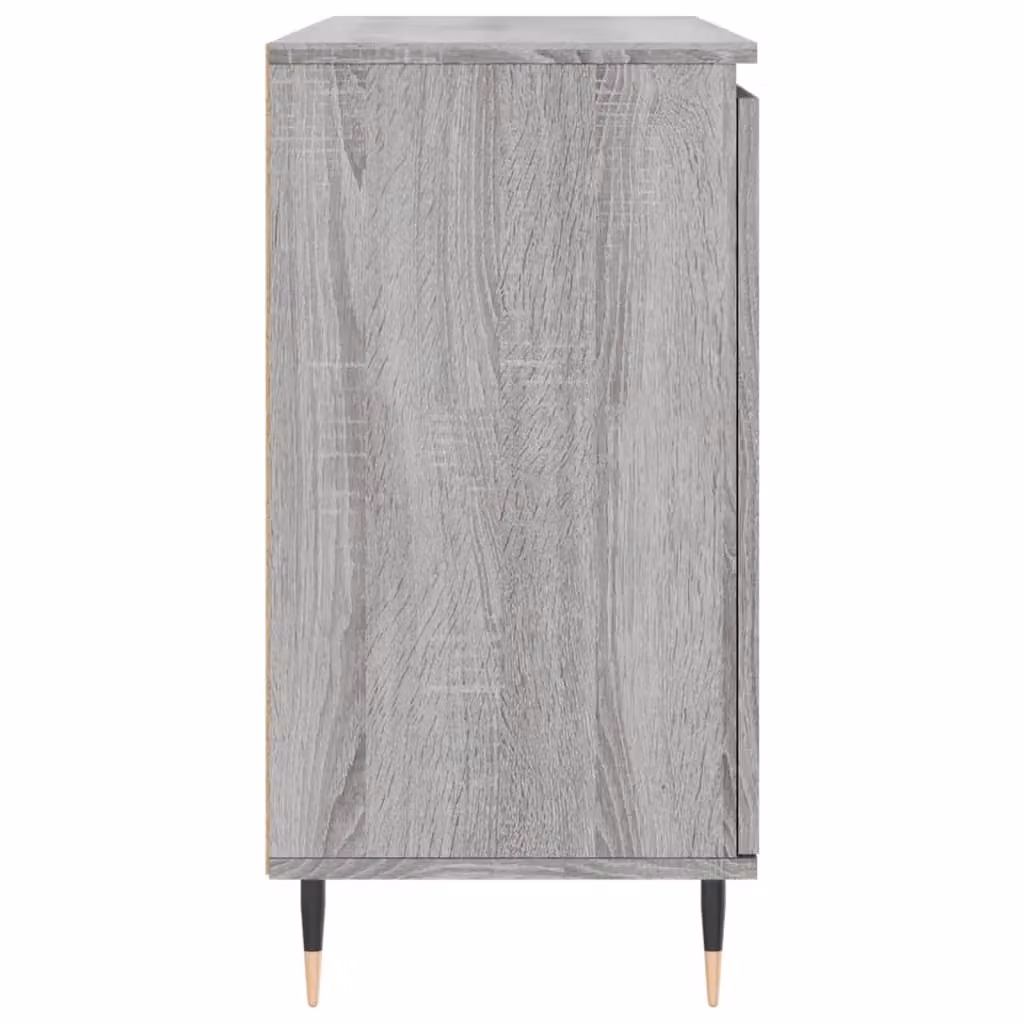 Berkfield Home Grey Sonoma Sideboard in Engineered Wood, W/D/H: 104 x 35 x 70 cm – 3