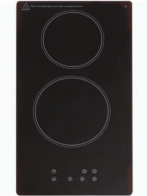 SIA CERH315BL Black 30cm Domino Electric Ceramic Hob – 1