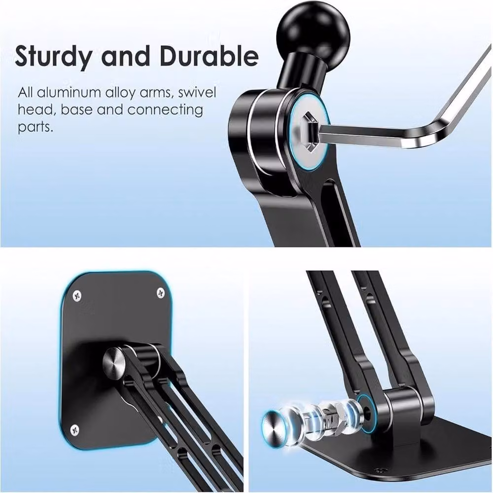 PAWNORA Tablet Wall Mount Holder in Black – 2