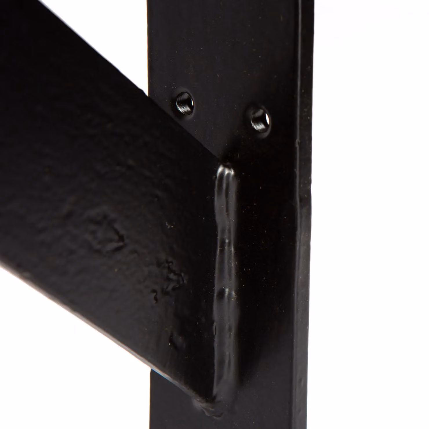 Hammer and Tongs Gallows Style Scaffold Board Shelf Bracket in Black, Diameter: 24 cm – 2