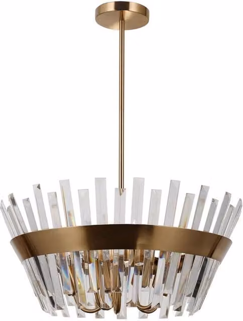 Netlighting Altoya Ceiling Light in Gold and Brass with 5 x E14 Sockets