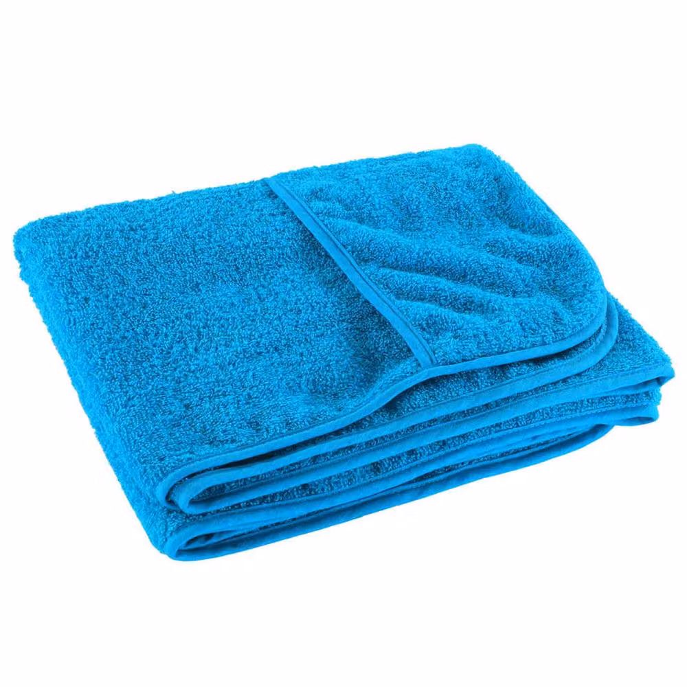 Berkfield Home Turquoise Quick-Drying Fluffy Beach Towels, 2 Pack, W: 60 cm, L: 135 cm, 400 GSM – 2