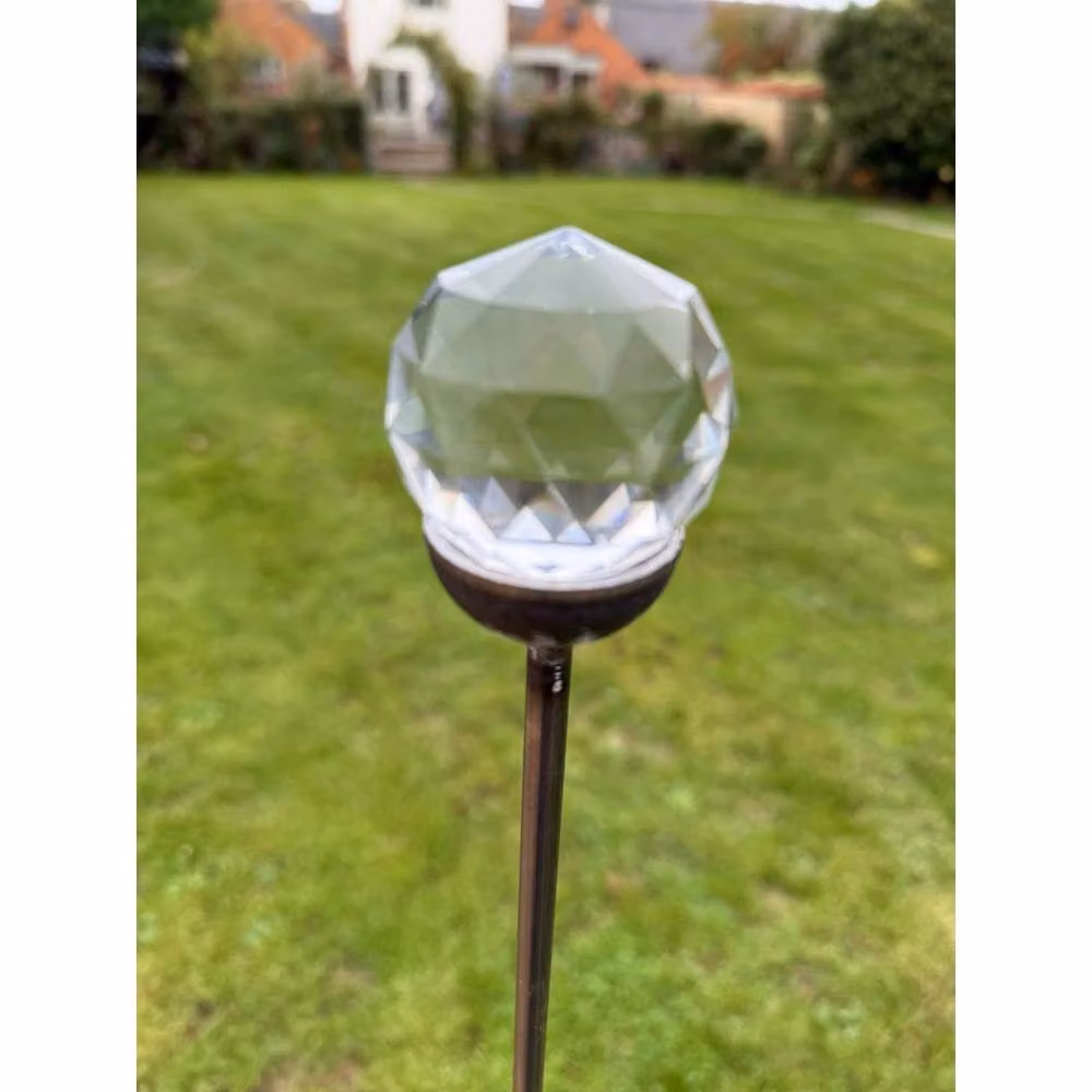 Poppyforge Prism Marble Pin Garden Art Pack of 3 in Black – 2