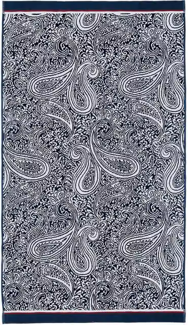 Bedeck of Belfast Aruni Fluffy Cotton Terry Bath Towel, Blue – 1