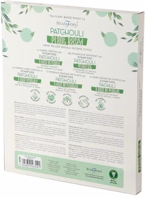 KDMK Plant Based Masala Patchouli Incense Sticks, White