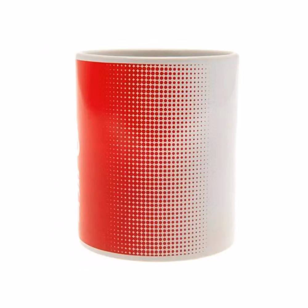 Nottingham Forest FC Fade Ceramic Mug in Red and White – 2