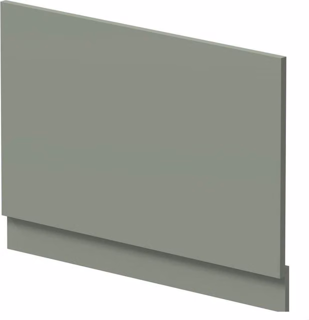 Balterley Acrylic Bath End Panel, Green, Width: 800 mm