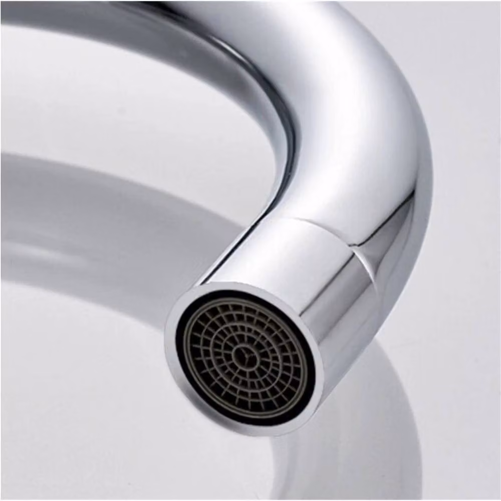Nordara Modern Single Lever Swivel Spout Kitchen Mixer Tap, Chrome Silver, H 32.0 x W 23.0 x D 19.0 cm – 2