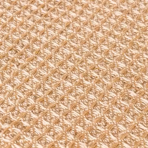 Yard Lorne Waffle Pique Cotton Throw with Fringes in Yellow, W/D/H: 150 x 200 cm – 2