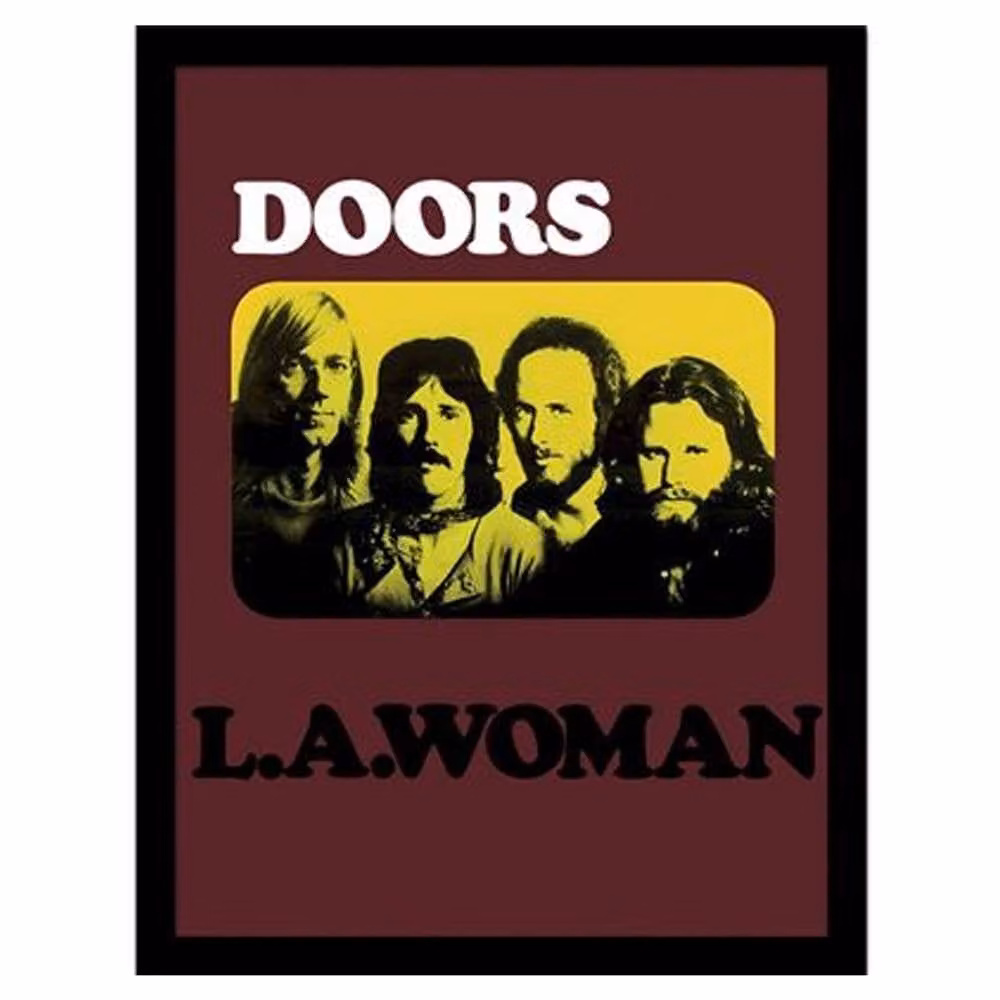 The Doors L.A. Woman Framed Multicolour Paper Poster – 2