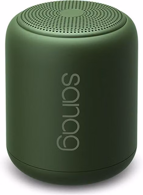 Sanag X6S Green Waterproof Mini Bluetooth Speaker with 18H Battery Life