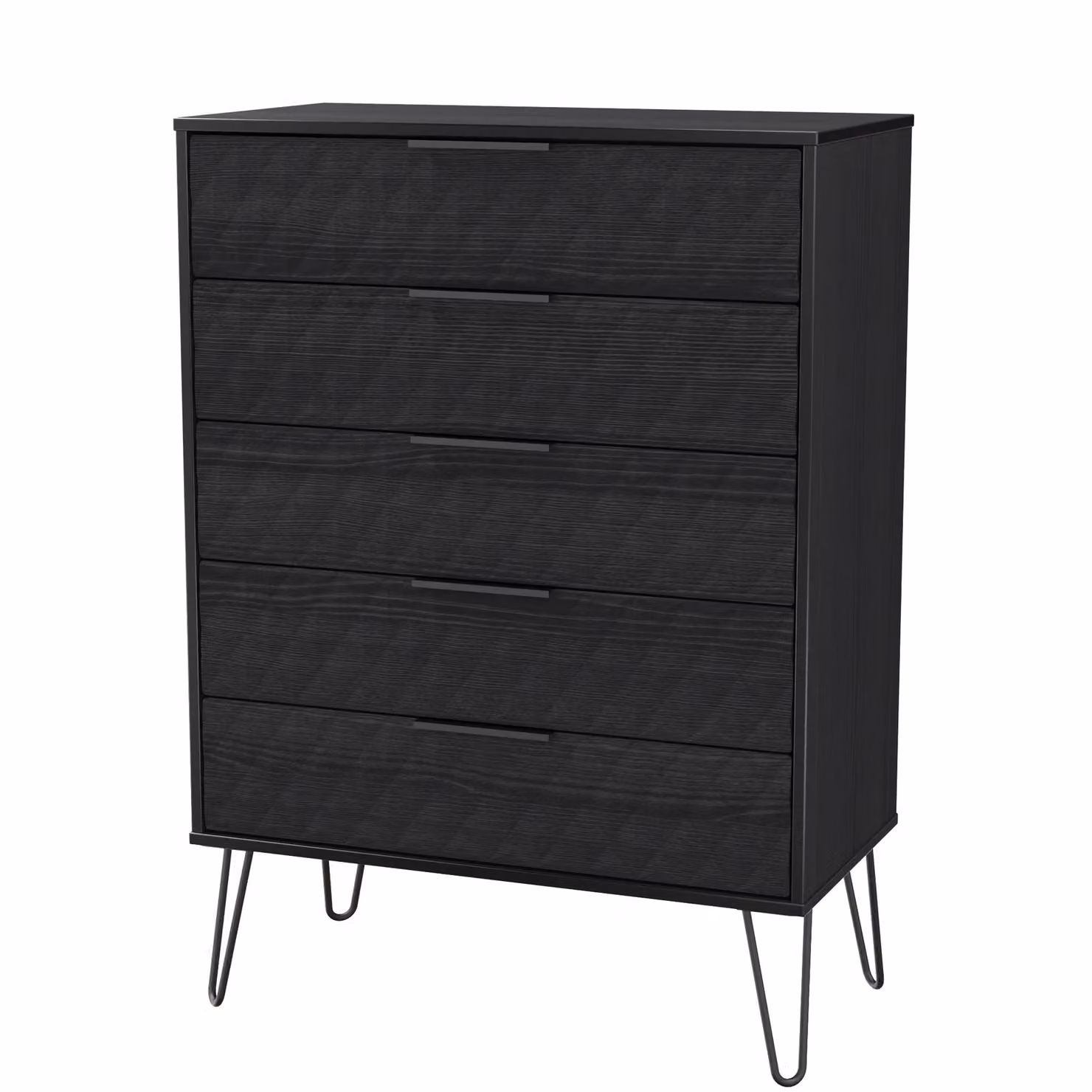 2 U Islay 5 Drawer Chest in Black – 3