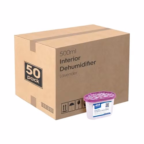 Harbour Housewares Lavender Interior Dehumidifier Moisture Absorber, 500ml, Purple – 1