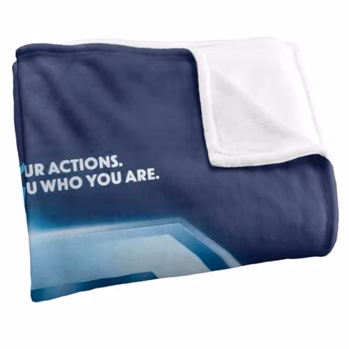 Warner Bros. Superman 2025 Your Choices Shield Super Soft Fleece Throw Blanket, Multicolour, W: 152 cm, D: 127 cm – 2