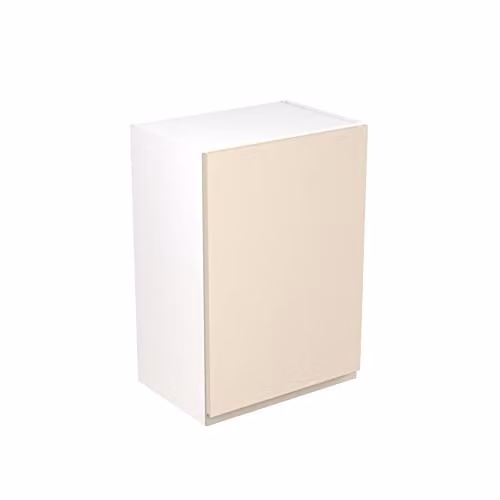 Kitchen Kit Cashmere Matt Bridging Wall Cabinet with J-Pull Doors, W/H: 50 x 72 cm