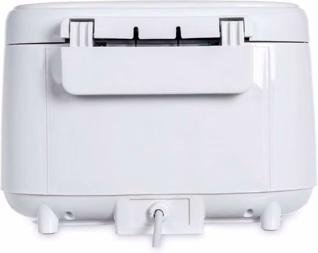 Kelvenix White 2.5L Electric Deep Fat Fryer with Non-Stick Coating