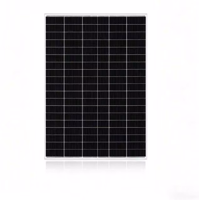 FLAVORA 100W Monocrystalline Mono Solar Panel for Caravan and RV in Black, W: 1000 cm, H: 52 cm