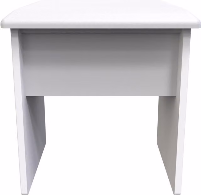 Ready Assembled 2 U Modern Matt Light Grey Unit