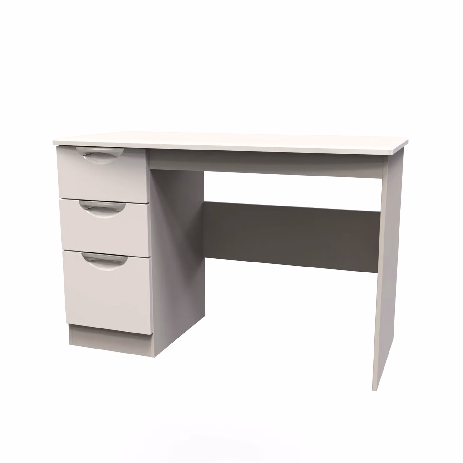 2 U Holborn 3 Drawer Desk in Taupe – 2