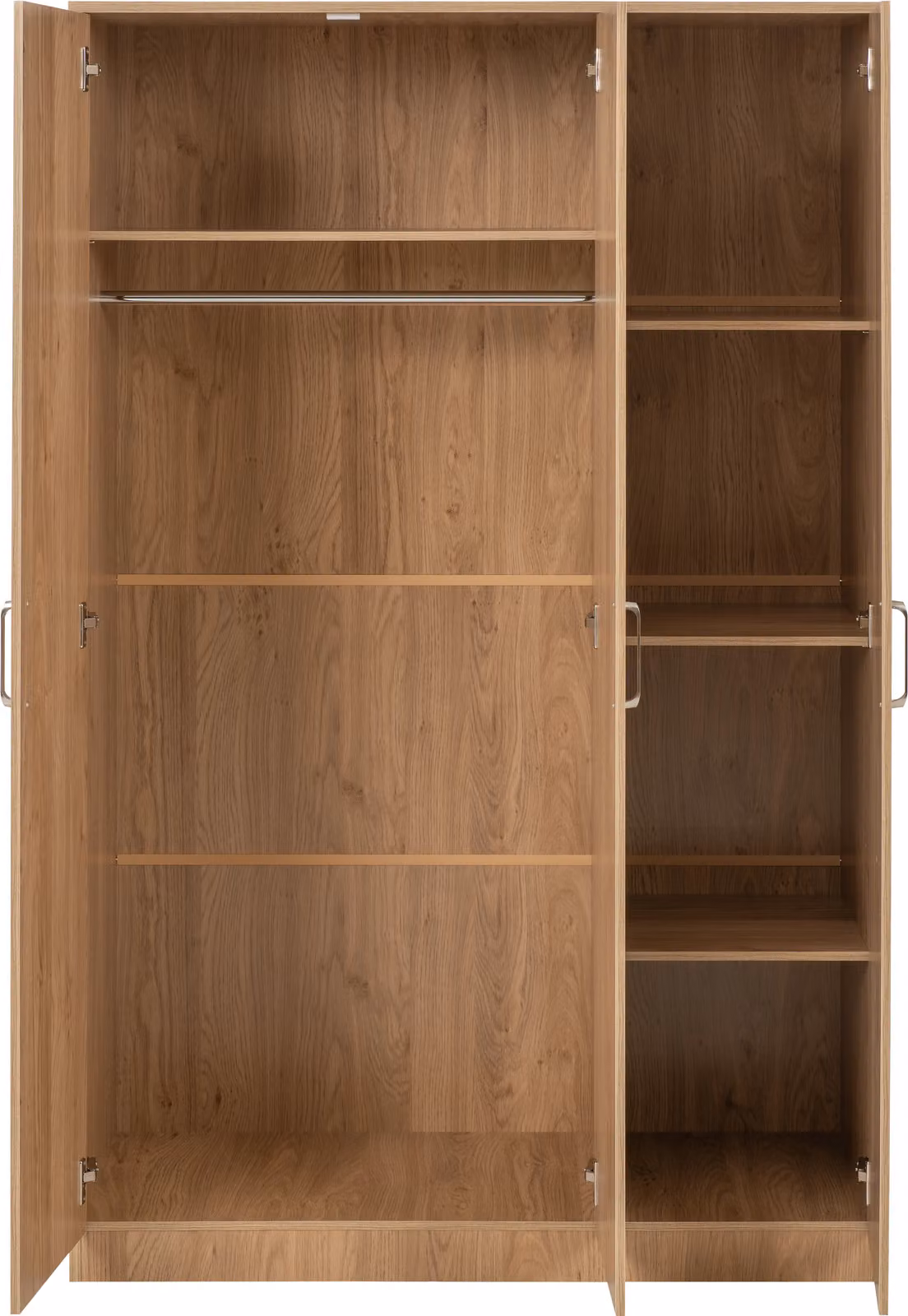 Seconique Dakotia 3 Door Wardrobe in Light Oak – 2
