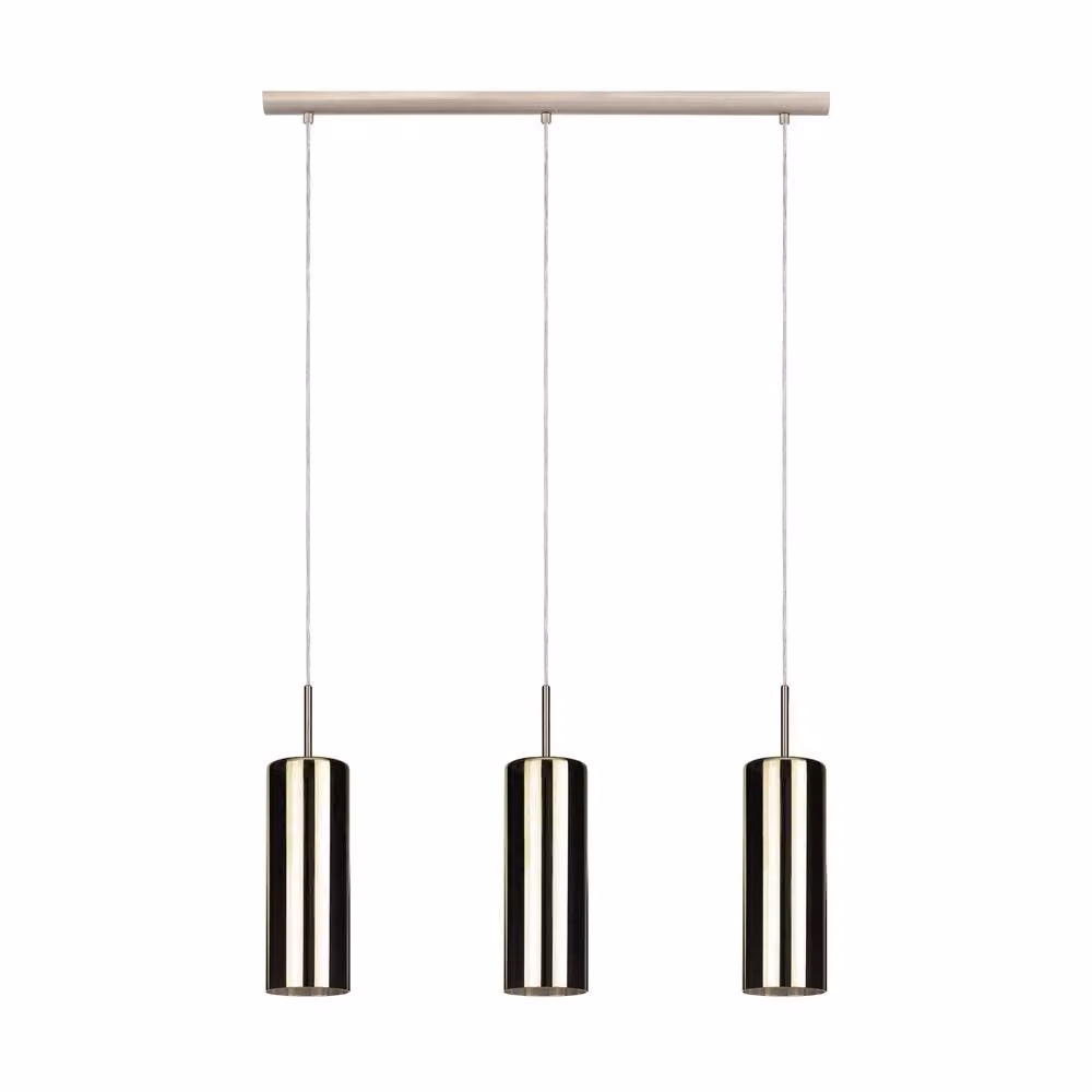 Eglo Selvino 3 Light Pendant Light in Silver – 2