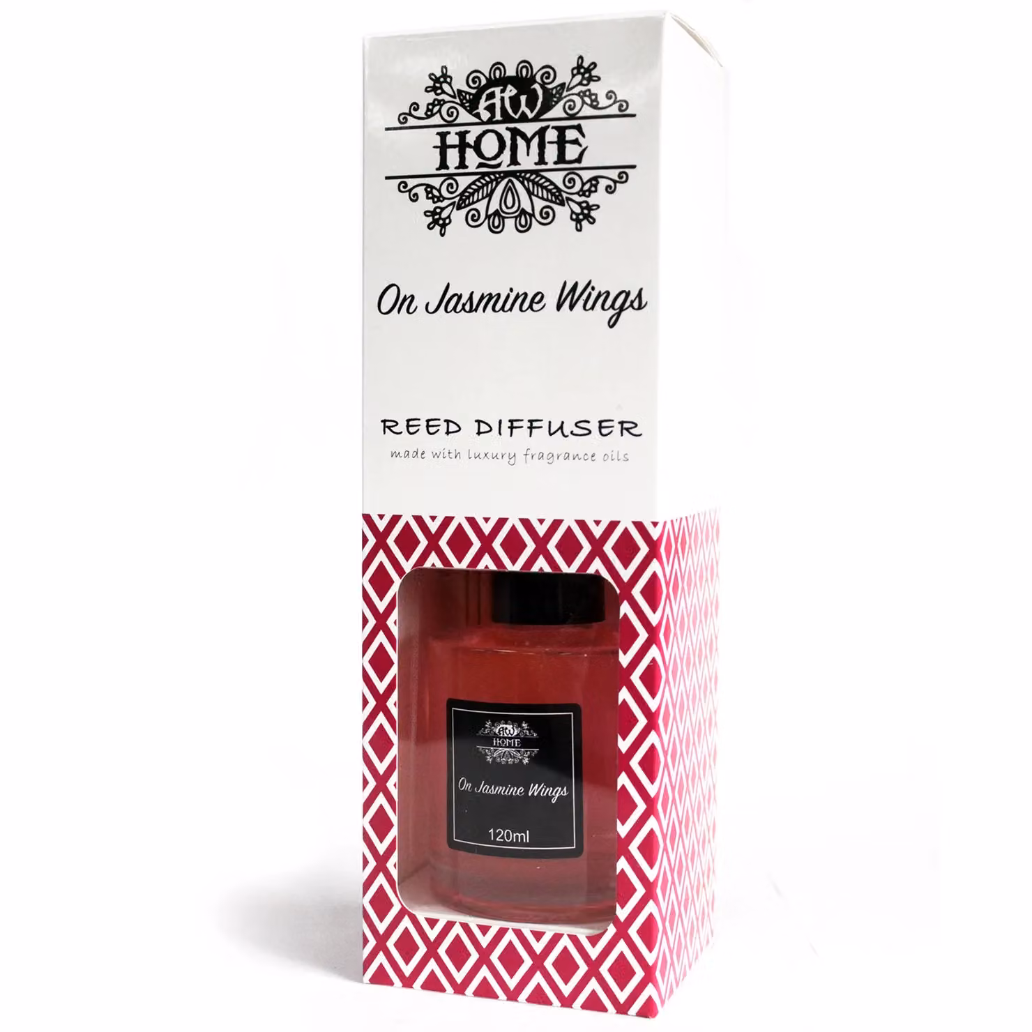KDMD Pink Floral Reed Diffuser, 120ml – 2