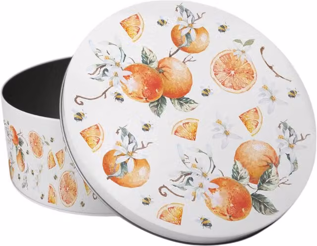 Purely Home Round Multicoloured Small Cake Tin