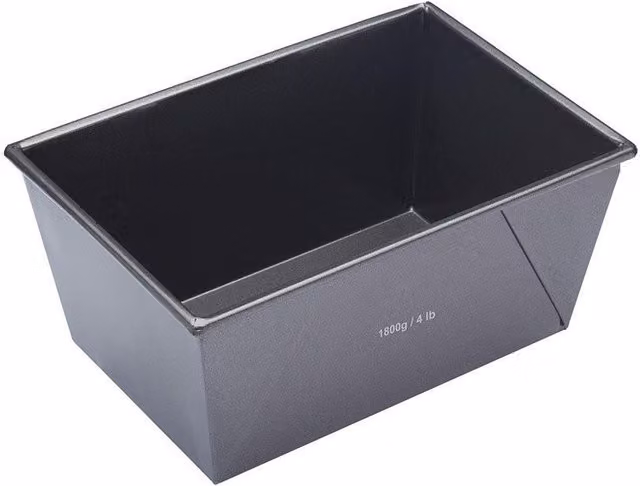 MasterClass Non-Stick Carbon Steel Rectangular Loaf Tin in Black or Grey – 2