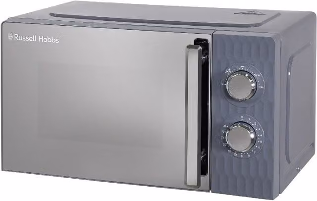 Russell Hobbs RHMM715 Manual Solo Microwave, 17 Litre, 700W, Grey – 1